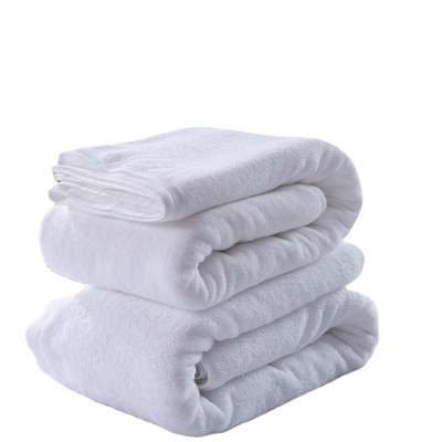 Customized logo 100%cotton plain luxury hotel bath towel for 5 rate star hotel